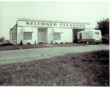 Orignial building in 1948 of Kelchner Cleaners